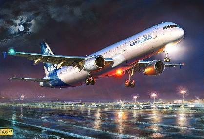 1-144 Airbus A321 Passenger Airliner Zvezda