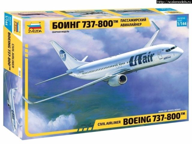 1-144 B737-800 Passenger Airliner Zvezda