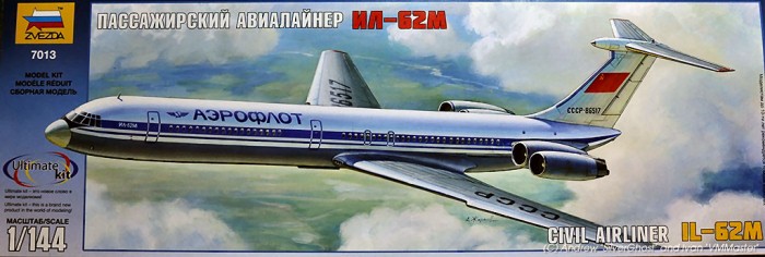 1-144 IL62M Passenger Airliner zvezda