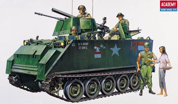1-35 M113A1 APC Vietnam