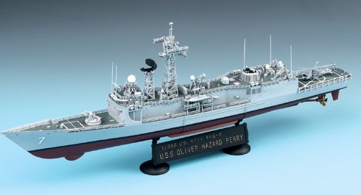 1-350 USS Oliver Hazard Perry FFG7 Guided Missile Frigate