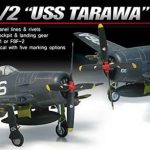 1-48 F8F1-2 USS Tarawa USN Fighter