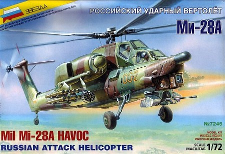 1-72 Russian Mi28A Havoc Attack Helicopter