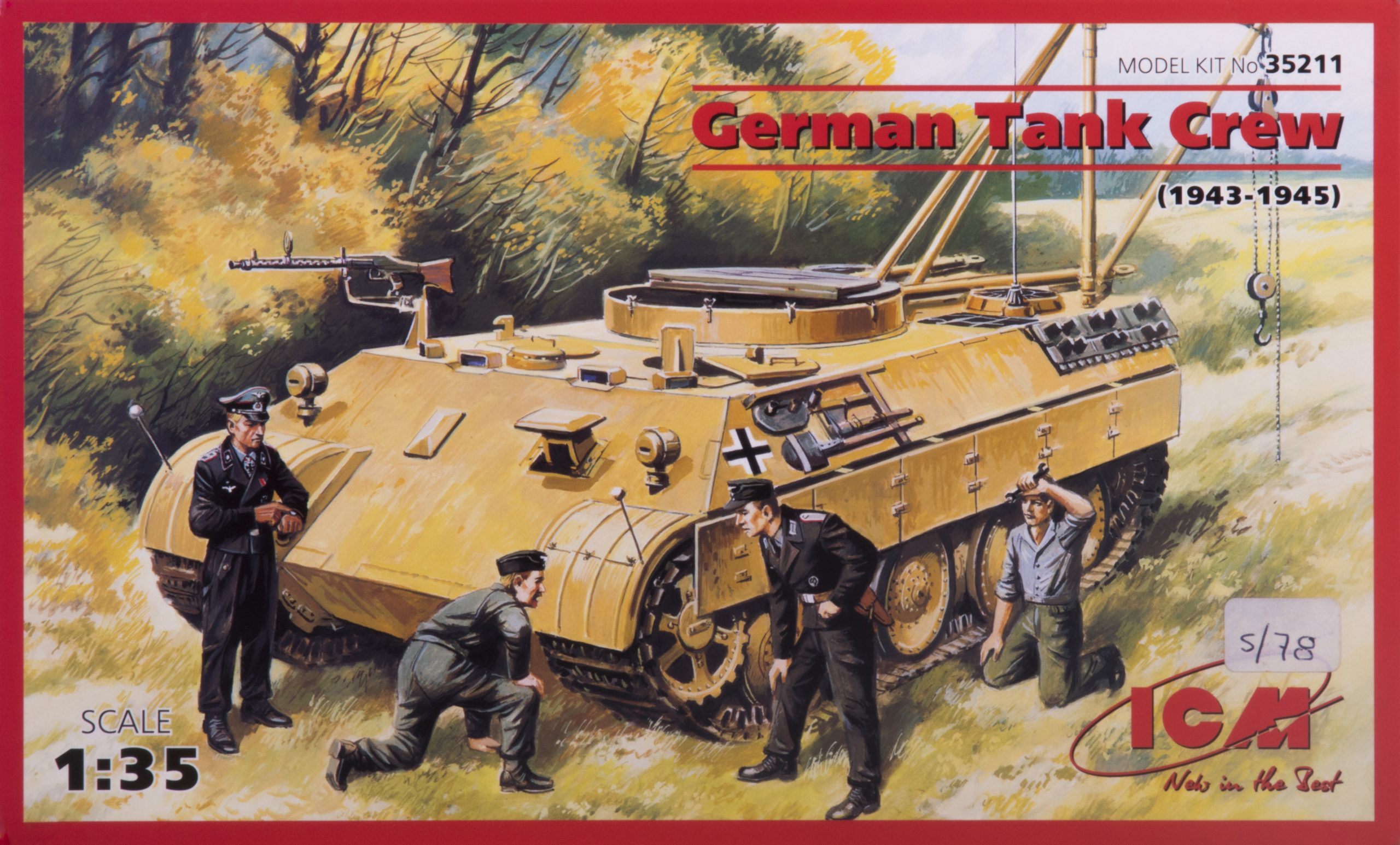 German Tank Crew 1-35