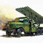 WWII Soviet Rocket Launcher BM13 Katyusha