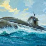 1-144 German U-Boat Class 212 A Submarine