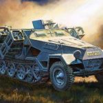 German Sdkfz 251-1 Ausf B Heavy Rocket Launcher
