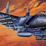 1:72 F15E Strike Eagle USAF Fighter