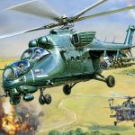 1:72 Russian Mil Mi35 Hind E Attack Helicopter