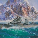 WWII German Destroyer Z-17