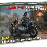 GERMAN SIDE CAR R12 W/CREW