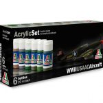 SET DE PINTURAS ACRILICAS WWII USAAC AIRCRAFT