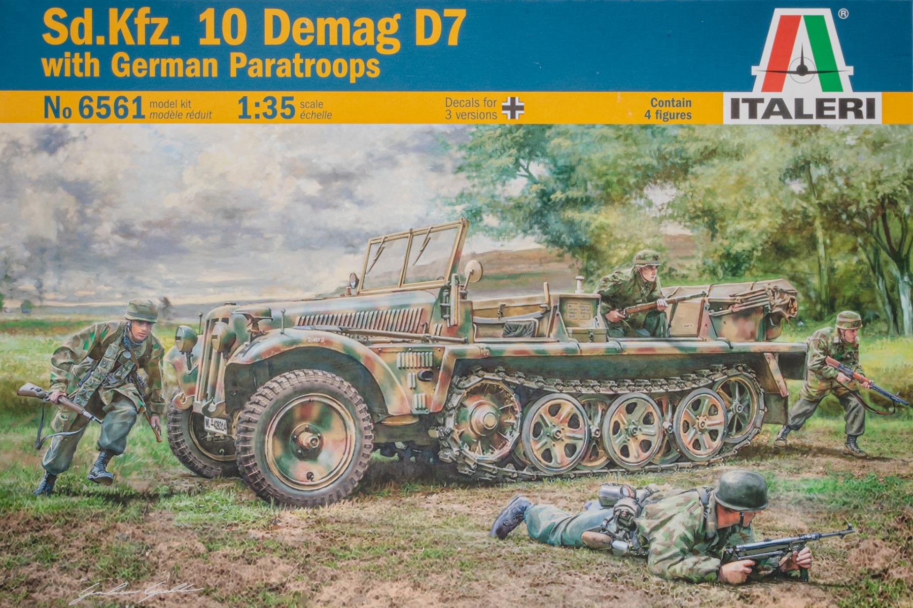 SD.KFZ 10 1/35 Italeri